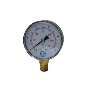 Pressure gauges and gauge extension